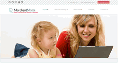 Desktop Screenshot of merchantmoms.com